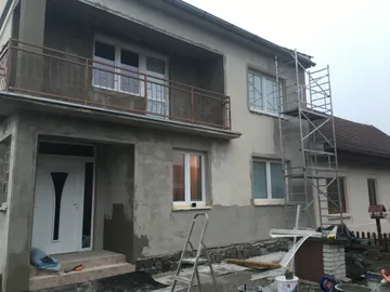 Zateplení a fasáda Újezd u Brna