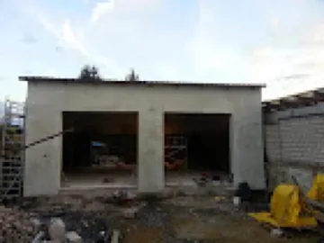 Stavba garáže Žatčany